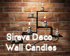 Sireva Deco Wall Candles