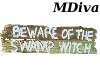 (MDiva) Swamp Witch Sign