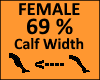 Calf Scaler 69% Female