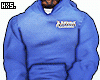 Amr x Cali Hoodie Ble