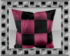 {SP} Pink/Black Pillow