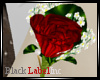 {M} Red tux rose