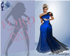 Vestido Glamour Azul