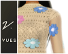 v. Crochet Floral Top