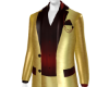GOLD AND RED TUX