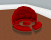 Red fur Lounge