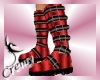 ¤C¤ Red brillant boots