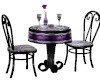 Purple/Silver Club Table