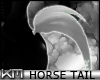 +KM+ Horse Tail White