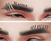 Brows lines + piercings