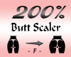 Butt / Hips Scaler 200%