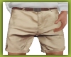 Tan shorts/Belt