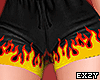 RLL. Flame Shorts