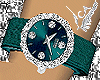 Turquoise Diamond Watch