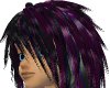 Purple Green Layer Hair