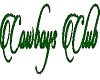 cowboys club name wall