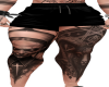 SHORTS BLACK + TATPP *P