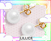 Kids Earrings White