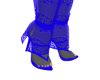 LACE BLUE BOOTS