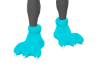 Z' Dino Blue Slippers M