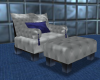 white comfort recliner