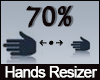 70% Hands Scaler