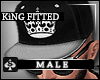 AS- Fittted hat KiNG