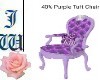 JW 40% Purple Kid Chair