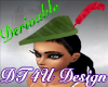 Derivable robin hood Hat