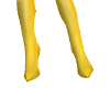 Bright Yellow PVC Boots