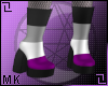 MK - Asexual Pride Boots
