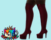 Burgundy Fall Boots