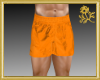 Orange Swim Shorts