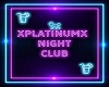 xPLATINUMx Club Sign