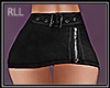 Leather Skirt Black RLL