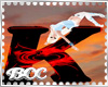 [BCC]K Letter- Red Black