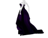 Deep Gothic Purple Dress