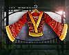kimono top red chinese