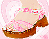 ʚ teddy sandals ɞ