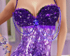 vestido brilho lilas