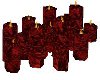 Romantic Red Candles