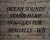 OCEAN SOUNDS SIGN