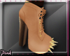 P|YSL:Nude Spiked Boots