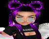 Galya purple & blk hair