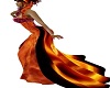 Fire Dragon Royal gown