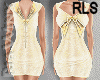 NYE Gold Bow Dress RLS