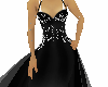 black wedding gown