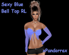 Sexy Blue Bell Top RL