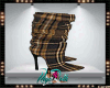 *D* Plaid WInter Boots