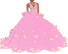 Pink Flowered Gown